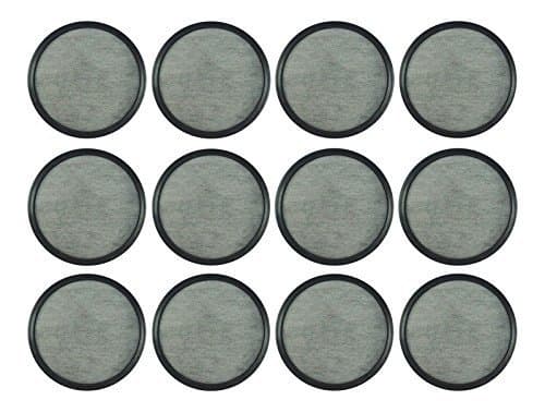 Mr. Coffee Water Filter Replacement Discs | Activated Charcoal Coffee Filters for Mr. Coffee Machines & Brewers | 12 Pack | Purifies Water Over 97% From Chlorine, Calcium, Odors & Other Impurities