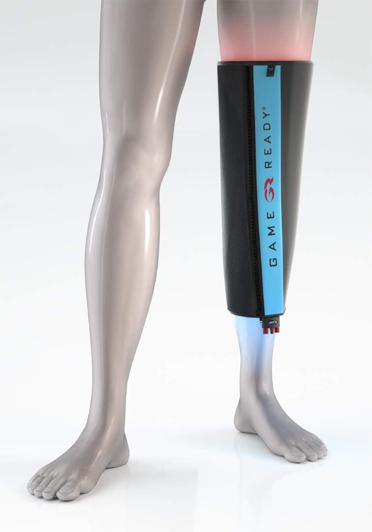 Game Ready 19914 Straight Knee Wrap, One Size Fits Most