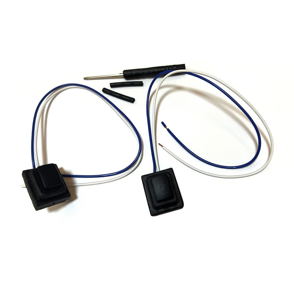 Front Door Chrome Exterior Door Handle Small Button Switch Compatible with Hyundai Tucson 2016-2018 82651D3710 82661D3710 2PCS