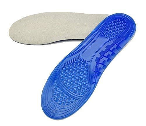 1 Pair Men Silicone Gel Us:8-12 Arch Support Plantar Fasciitis Orthotic Orthopedic Shoe Insoles Pad Sports Basketball Running Massaging Insoles