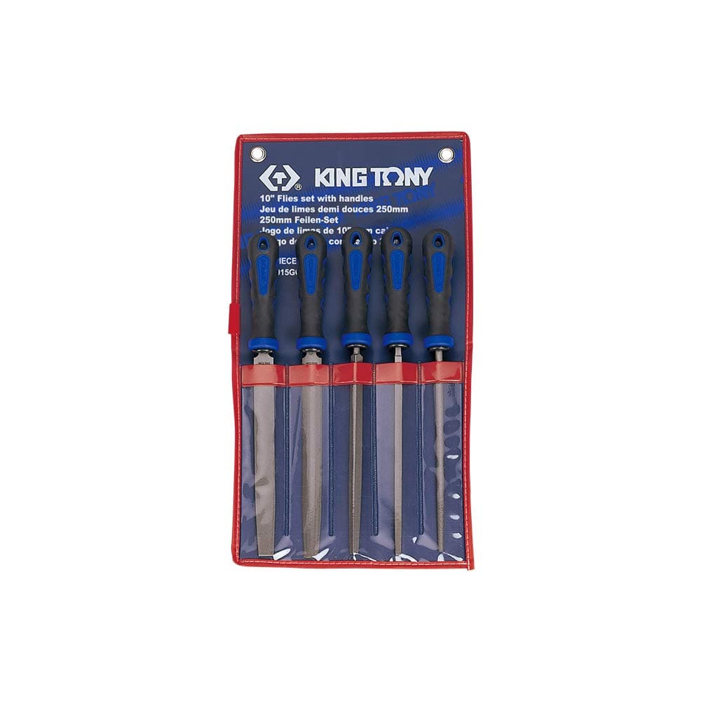 KT Pro Tools 1015GQ 10" Second Cut File Set with Handle