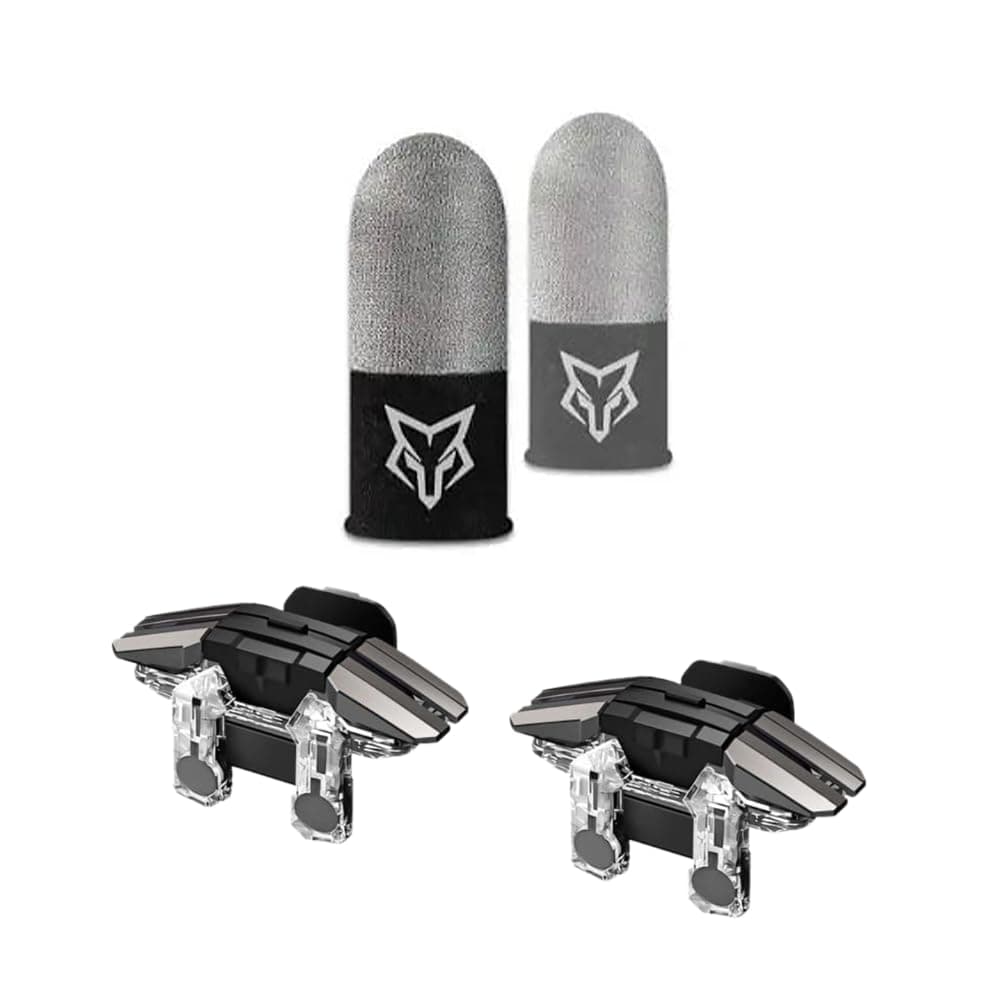 Fox themed 2 Pair gaming gloves