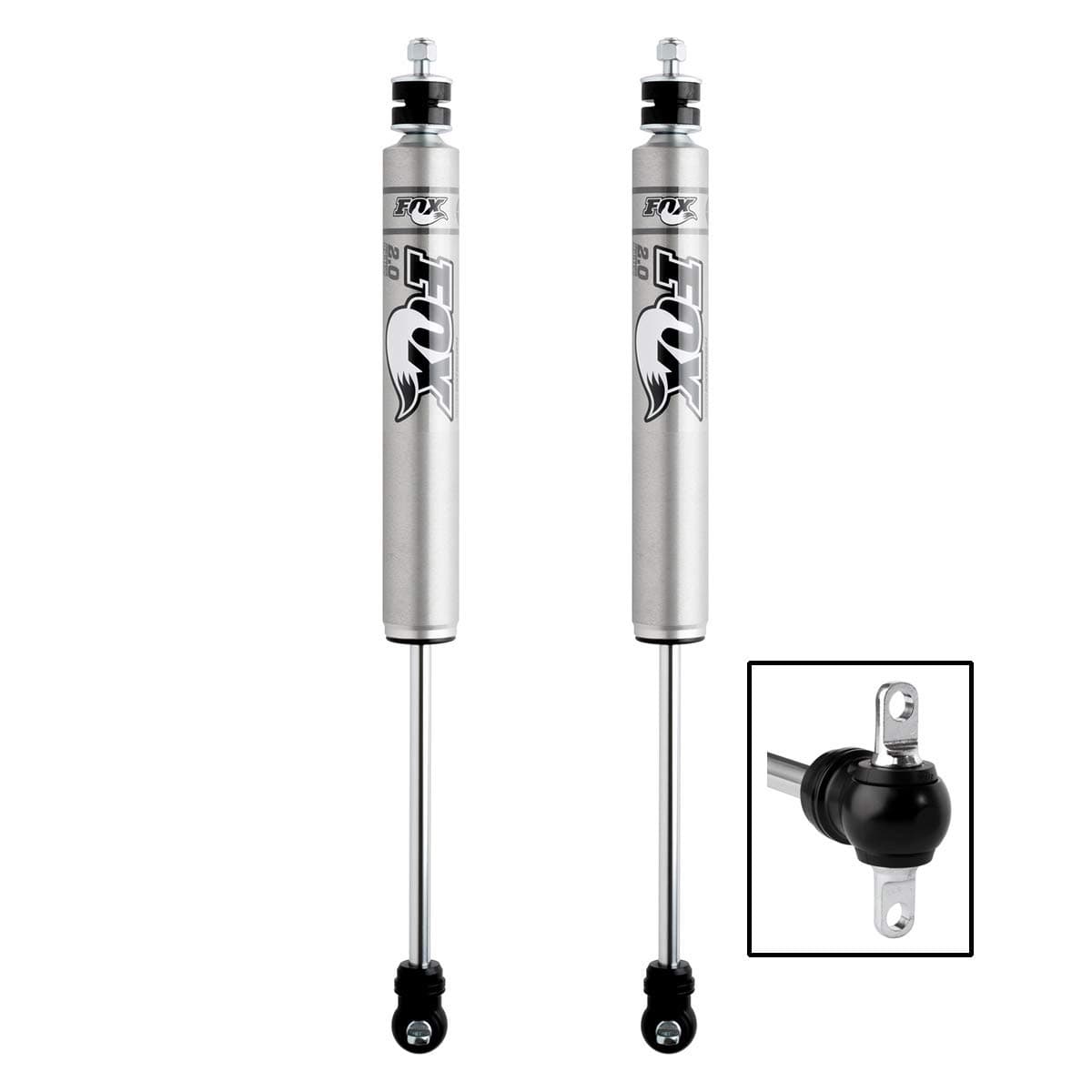 Fox 2.0 Performance Shock Front Pair compatible with 1997-2006 Jeep Wrangler TJ w/3-4.5" Lift LJ