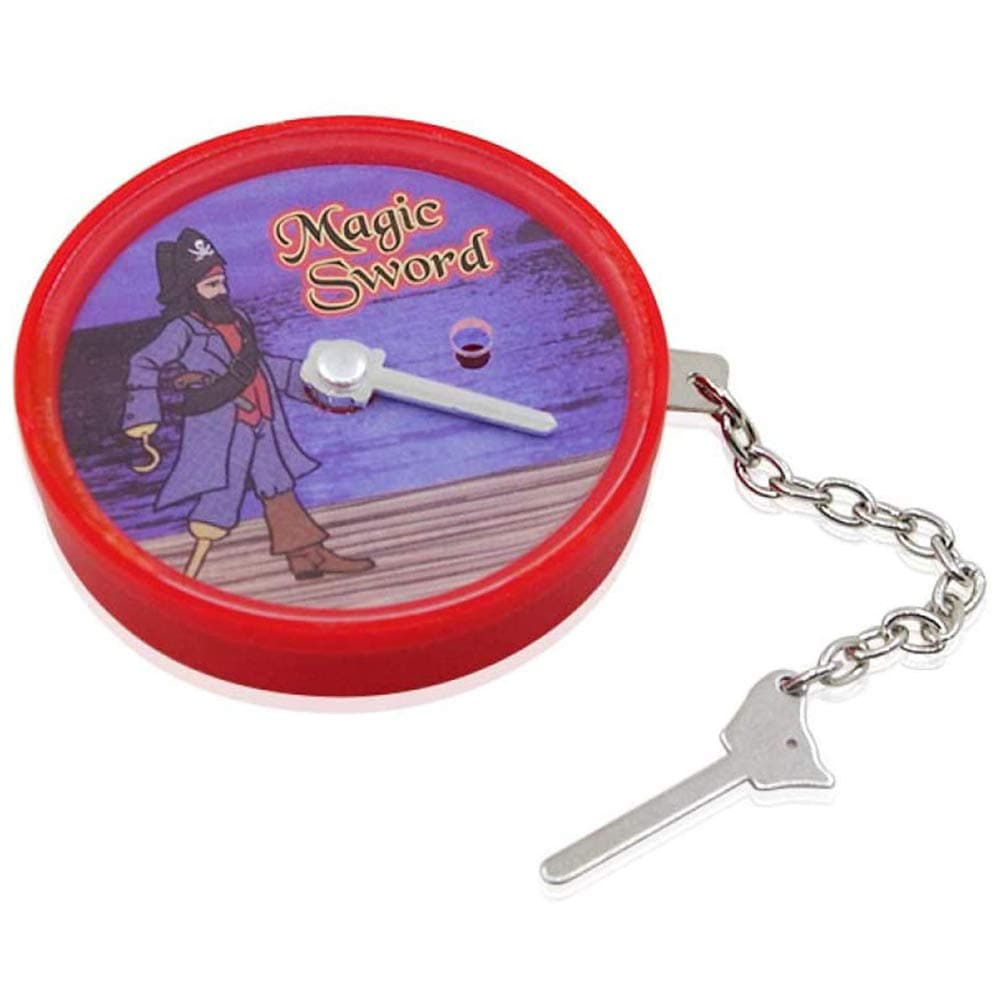 The Magic Sword Magic Toy, Fun Mentalism Props Accessories Appear Vanishing Toys (Red)