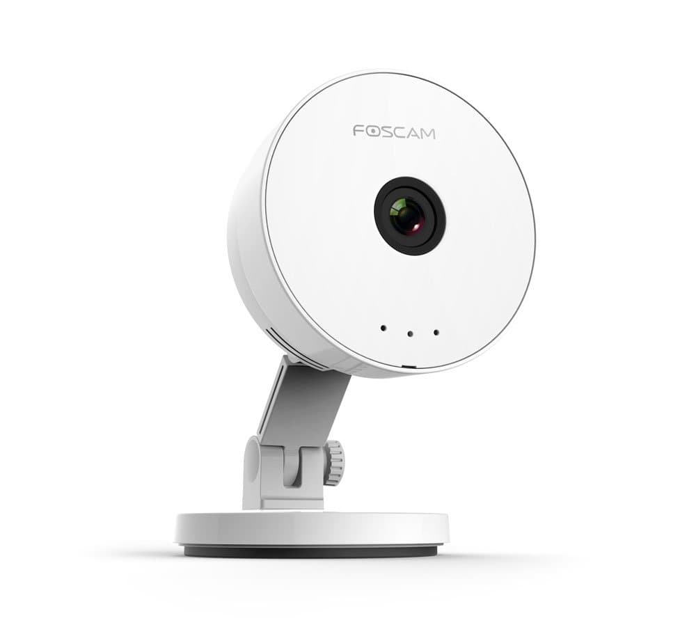 Foscam C1 Lite Indoor Security Surveillance Camera With Ir Plug And Play - White