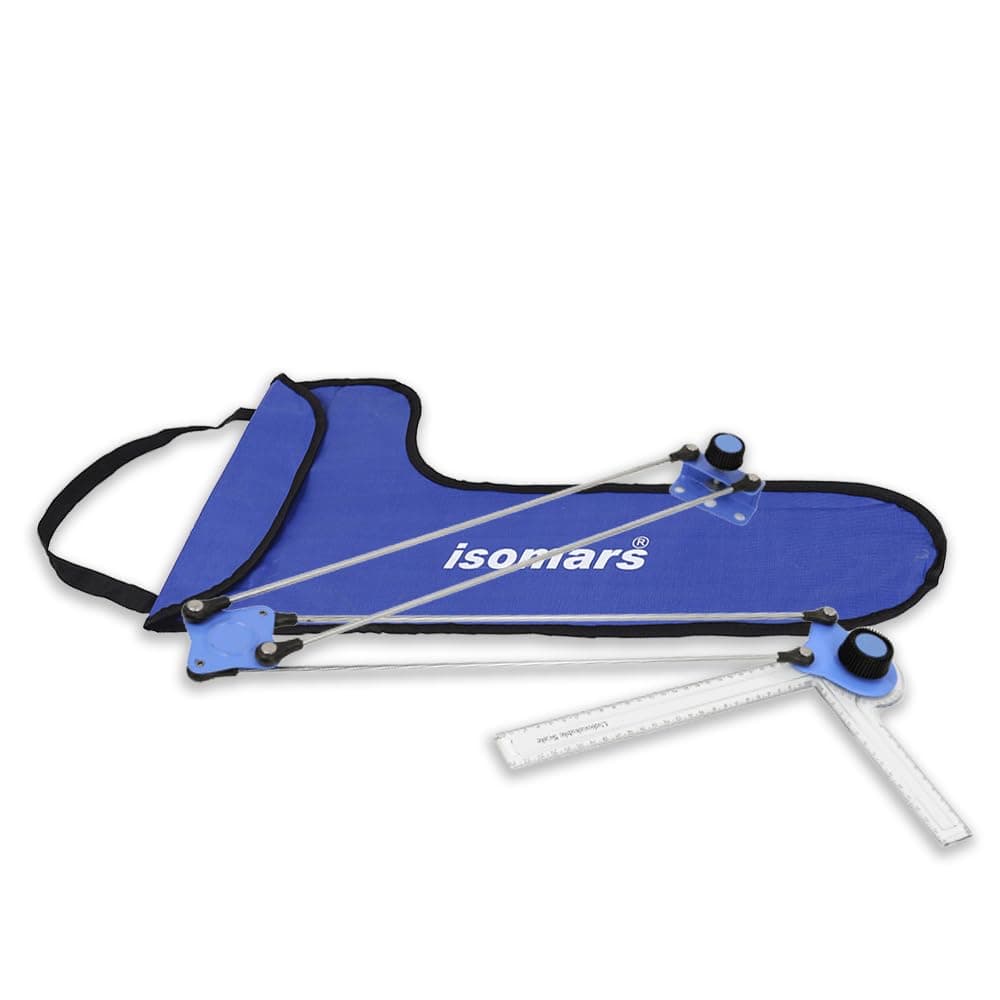 Isomars Mini Drafter for Students – Precision Drawing Instrument for Engineering, Architecture & Technical Drafting