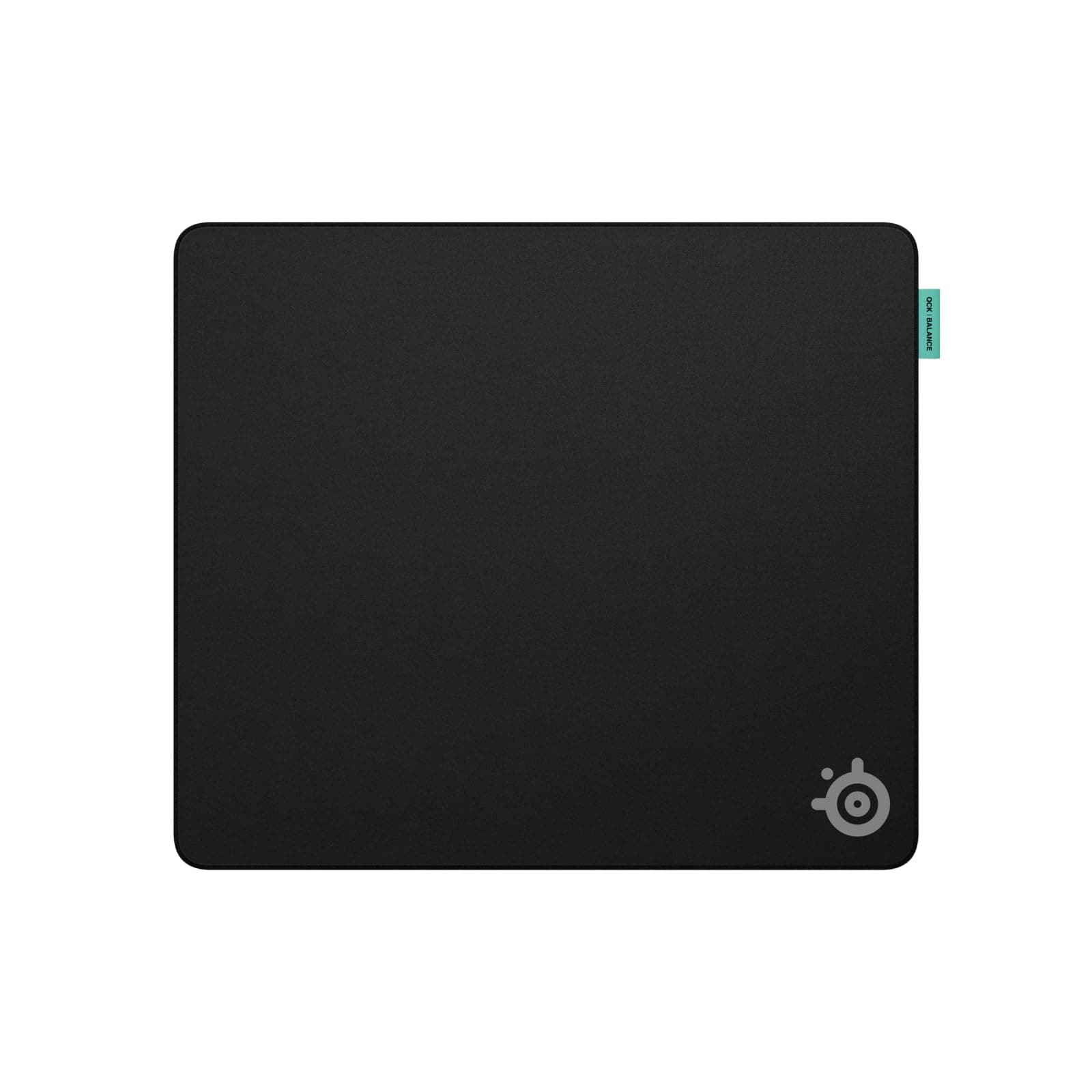 SteelSeries QcK L Performance Balance Gaming Mousepad — Extra density for a smooth glide — Low-profile edge stitching — Non-slip neoprene rubber base —16.54 x 19.29 inch — FPS, MOBAs, RTS, MMO