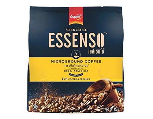 15 Sticks in Pack: Essenso, 2 in 1 Microground Coffee, 210 g