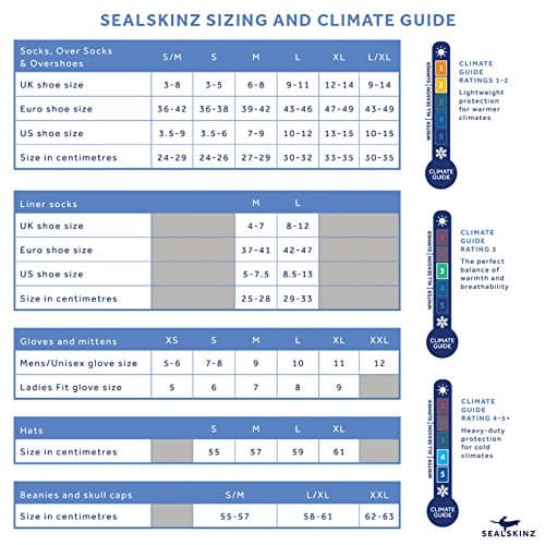 Sealskinz Thermal Liner Sock Black