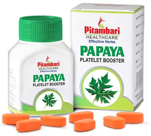 Pitambari Papaya Tablets - Platelet Booster
