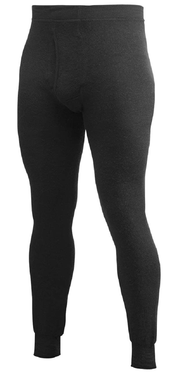Woolpower 200 Long Johns with Fly Men black Size L 2021 Underwear