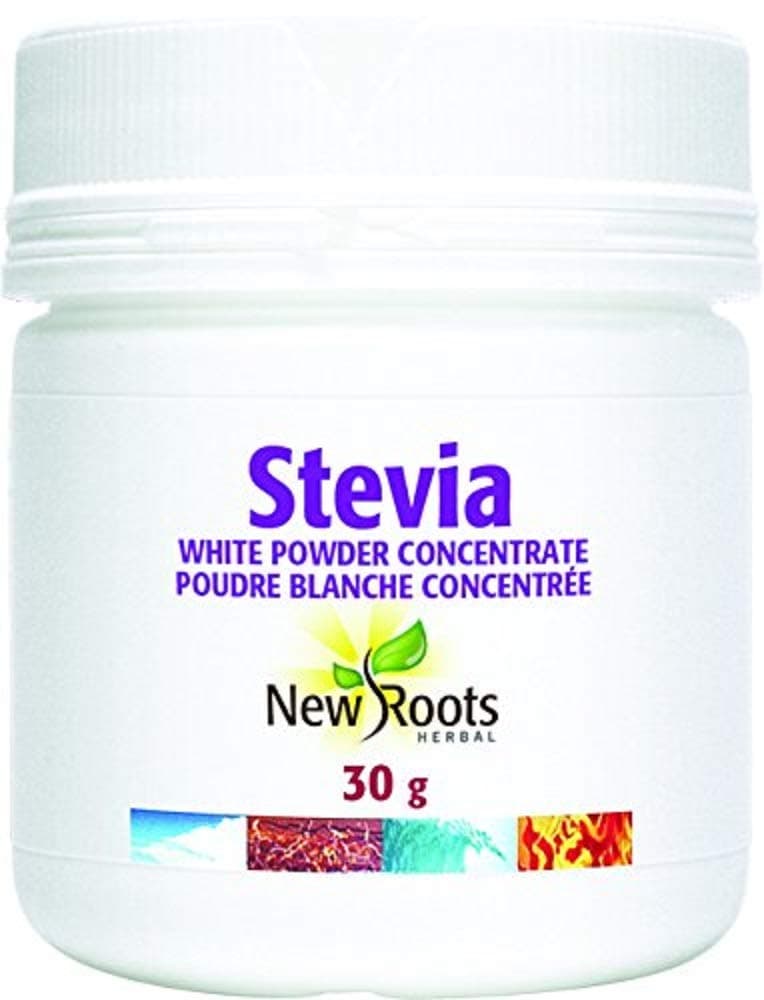 NEW ROOTS HERBAL Stevia White Powder, 30 GR