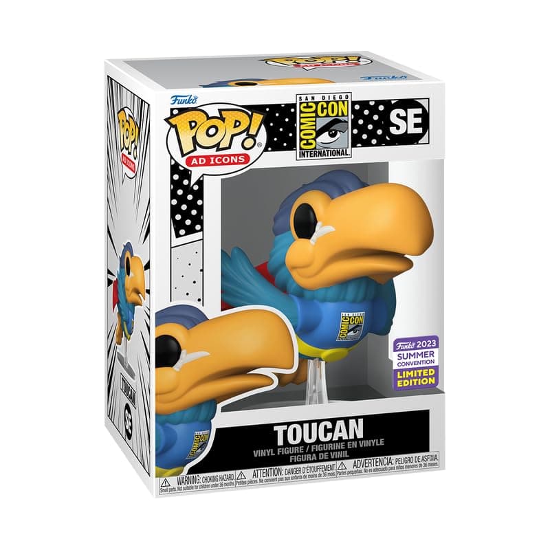 FunkoSDCC 2023 (Shared): SAN Diego Comic CON POP! SDCC Superhero Toucan