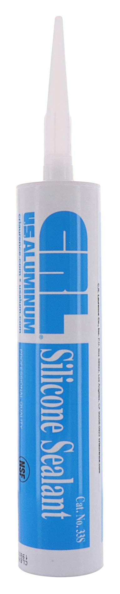 CRL 33S White Silicone Sealant