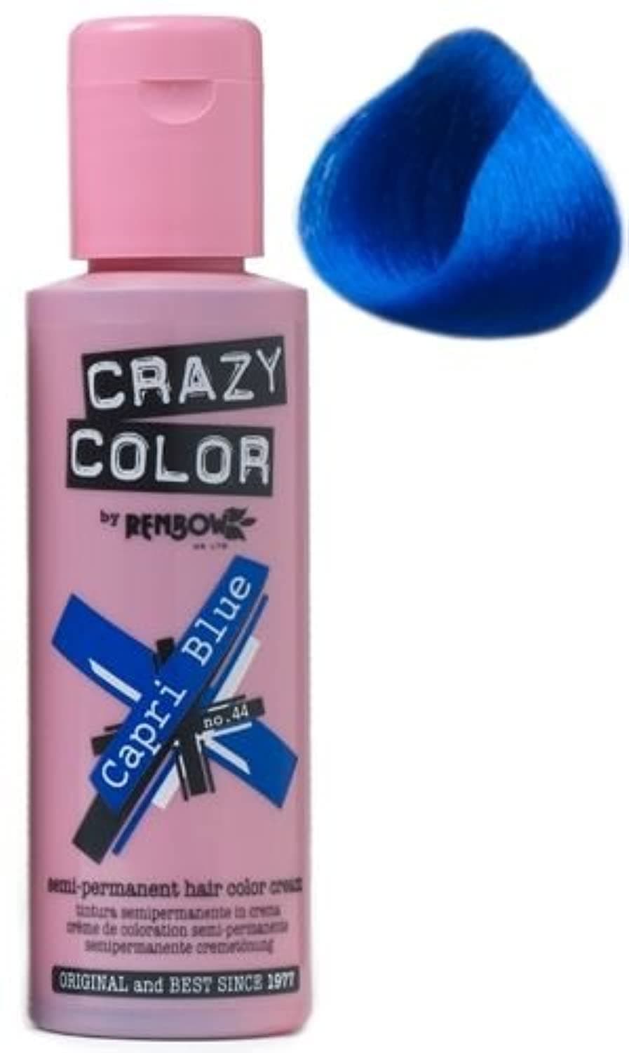 Crazy Color Temporary Hair Color (Capri Blue)