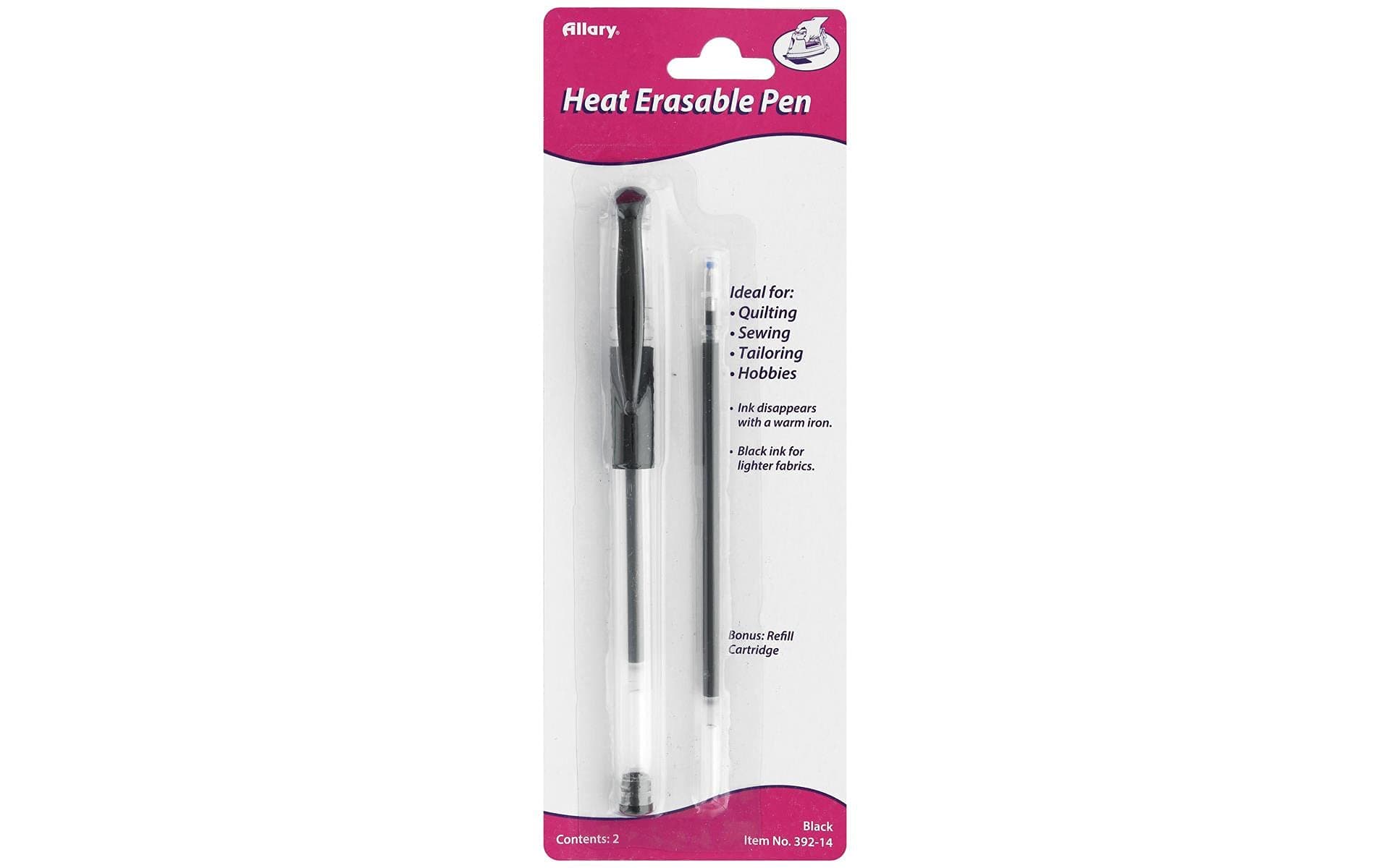 Allary Heat Erasable Pen Black