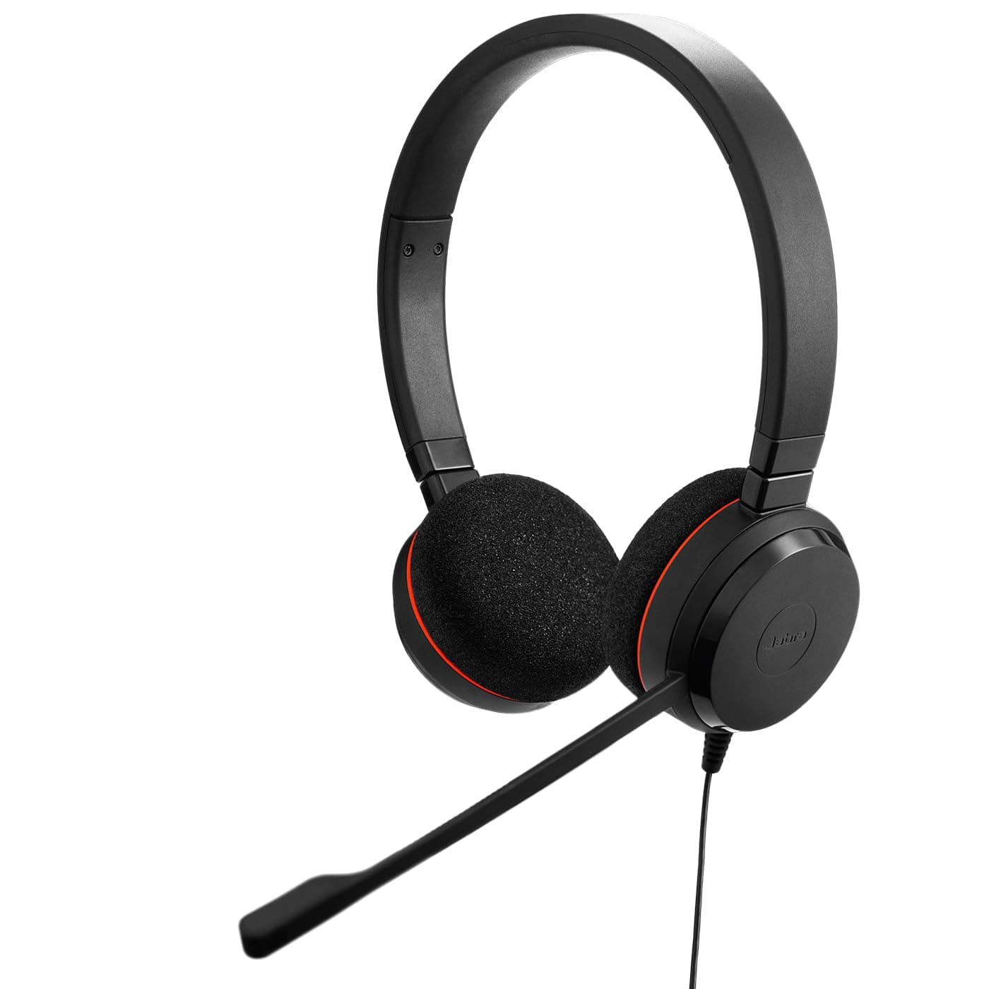 Evolve 20 Wired Headset (2025 Edition) - Dual-Ear Set for Office and Work from Home - Call Control - All Platforms - USB-C/A Connectivity - Black