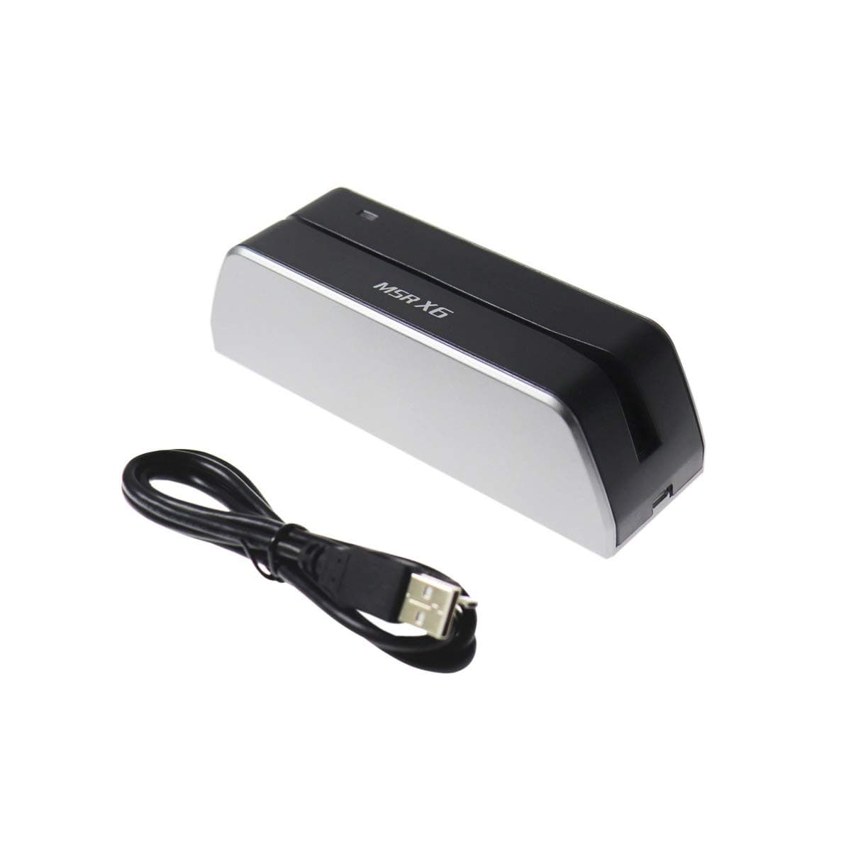 MSR X6 Swipe Card Reader Writer 3-Track USB for MSRX6 MSR206 MSR605X MSR606