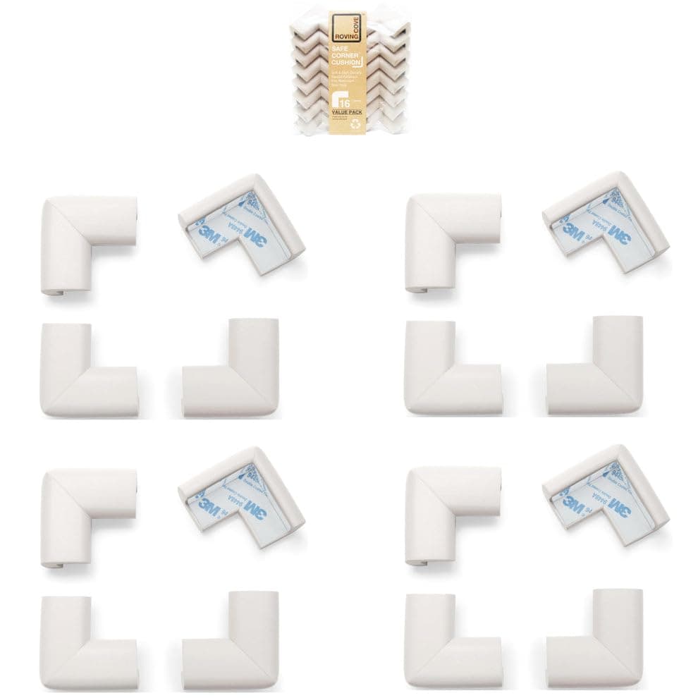 Roving Cove HeftyFit Corner Guards - 16 Large Corners