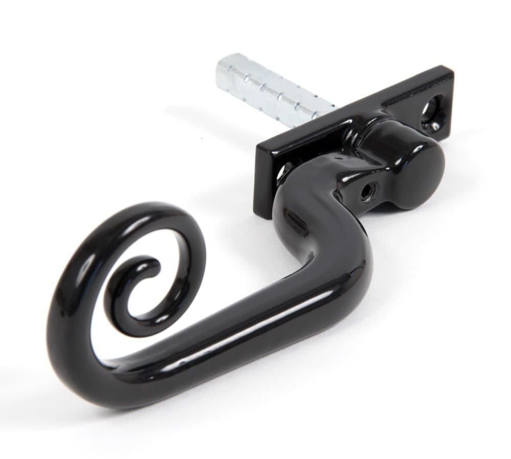 Deluxe Left Handed Monkeytail Espag Handle - Black