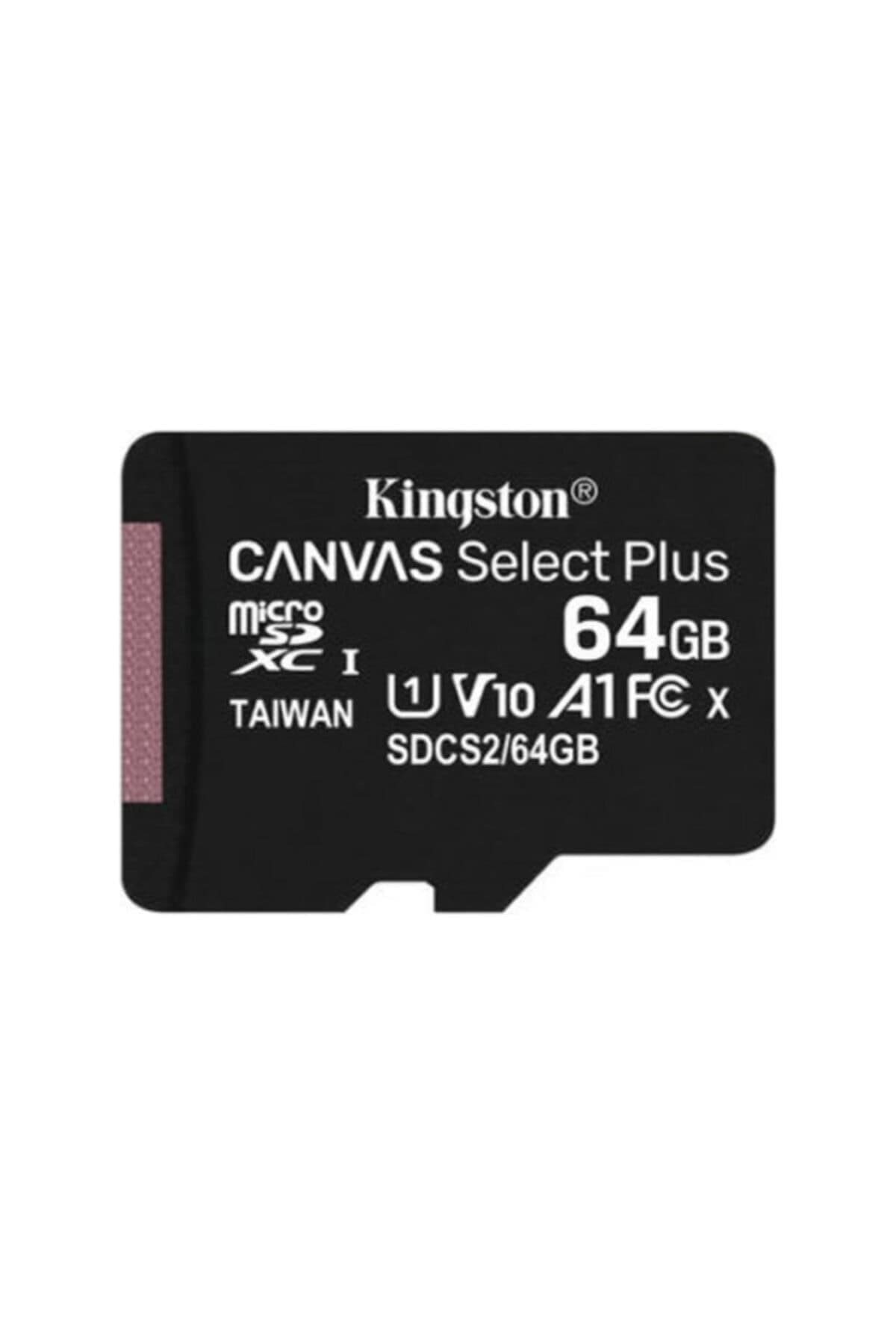 64GB Canvas Select Plus microSDXC Card | Up to 100MB/s | A1 Class 10 UHS-I | with Adapter | SDCS2/64GB