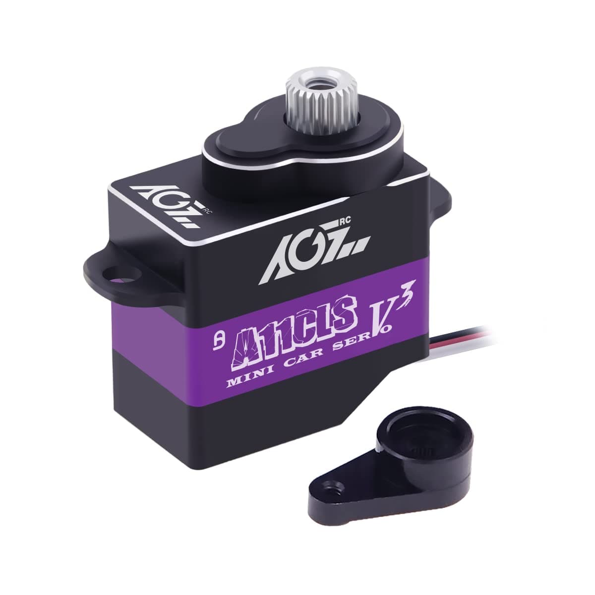Mini-Z-Car Micro Steering Servo - 11g Upgrade Programmable 0.050sec High Speed Full Metal Gear Mini Digital Coreless Servo, Control Angle 180° (A11CLS V3)