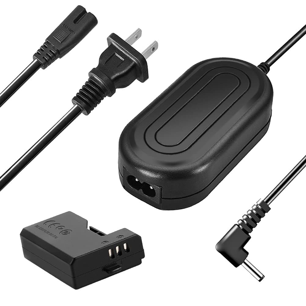 ACK-E10 Continuous Power Supply, LP-E10 Dummy Battery (DR-E10 DC Coupler) Kit, fit for Canon EOS T7 T6 T5 T3, Kiss X50 X70 X80 X90, EOS 1100D 1200D 1300D 1500D 2000D Digital Camera.