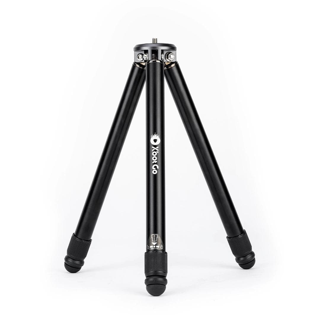 XbotGo T1 Tripod, 3.77ft Height, 6.6lb Load Capacity, Lightweight Aluminum, Compatible with XbotGo Sports Gimbal, Easy Setup and Portable, Recommended for Filming from The Bleachers or Indoors