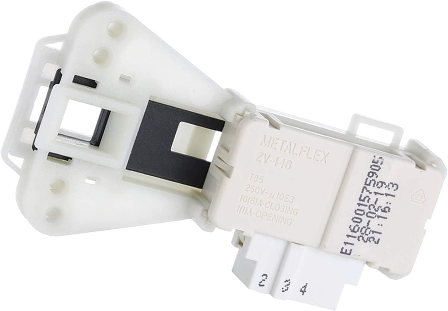 LAZER ELECTRICS Door Lock Interlock Switch for Hotpoint Washing Machine WMA WMS Models (ZV-446 type, Alt to C00085194, C00201248, 482000022732)
