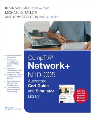 CompTIA Network+ N10-005 Authorized Cert Guide / Simulator Library (Pearson IT Certification) Hardcover