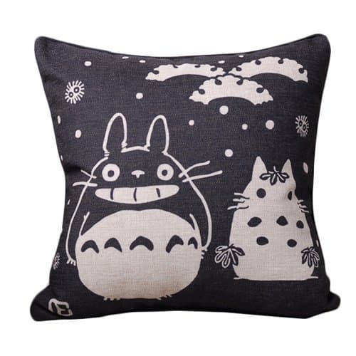 Weitengs Linen Square Decorative Pillowcase Home Decor Sofa Cotton Throw Pillow Cover 18x18''