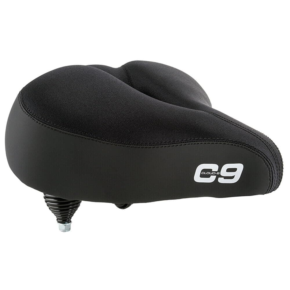 Cruiser Select Saddle, 10.5" x 10.75", Black Lycra Top