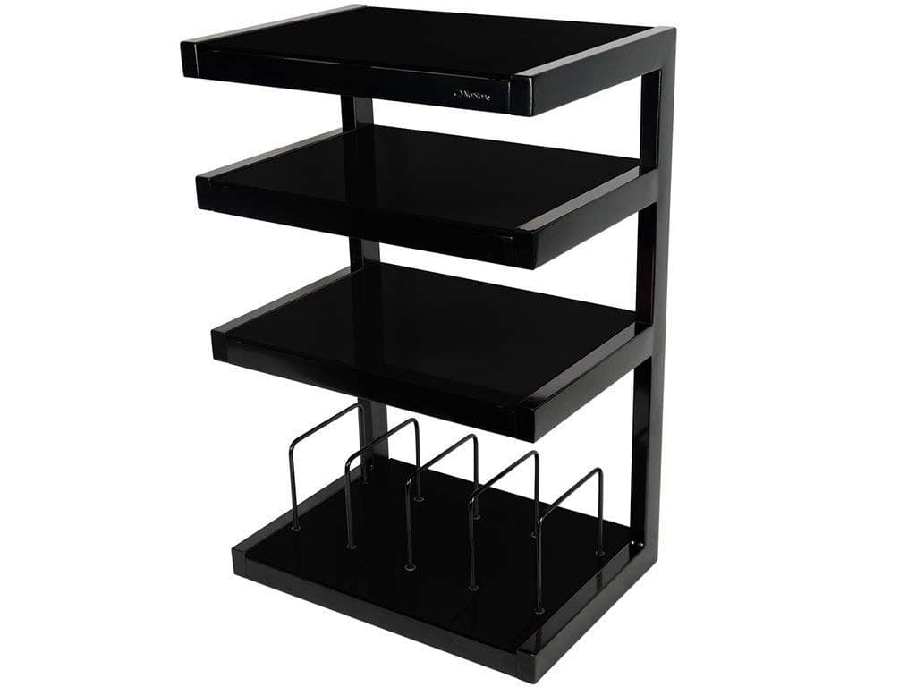 Norstone Hi-Fi Stand With Disc Mount – Black