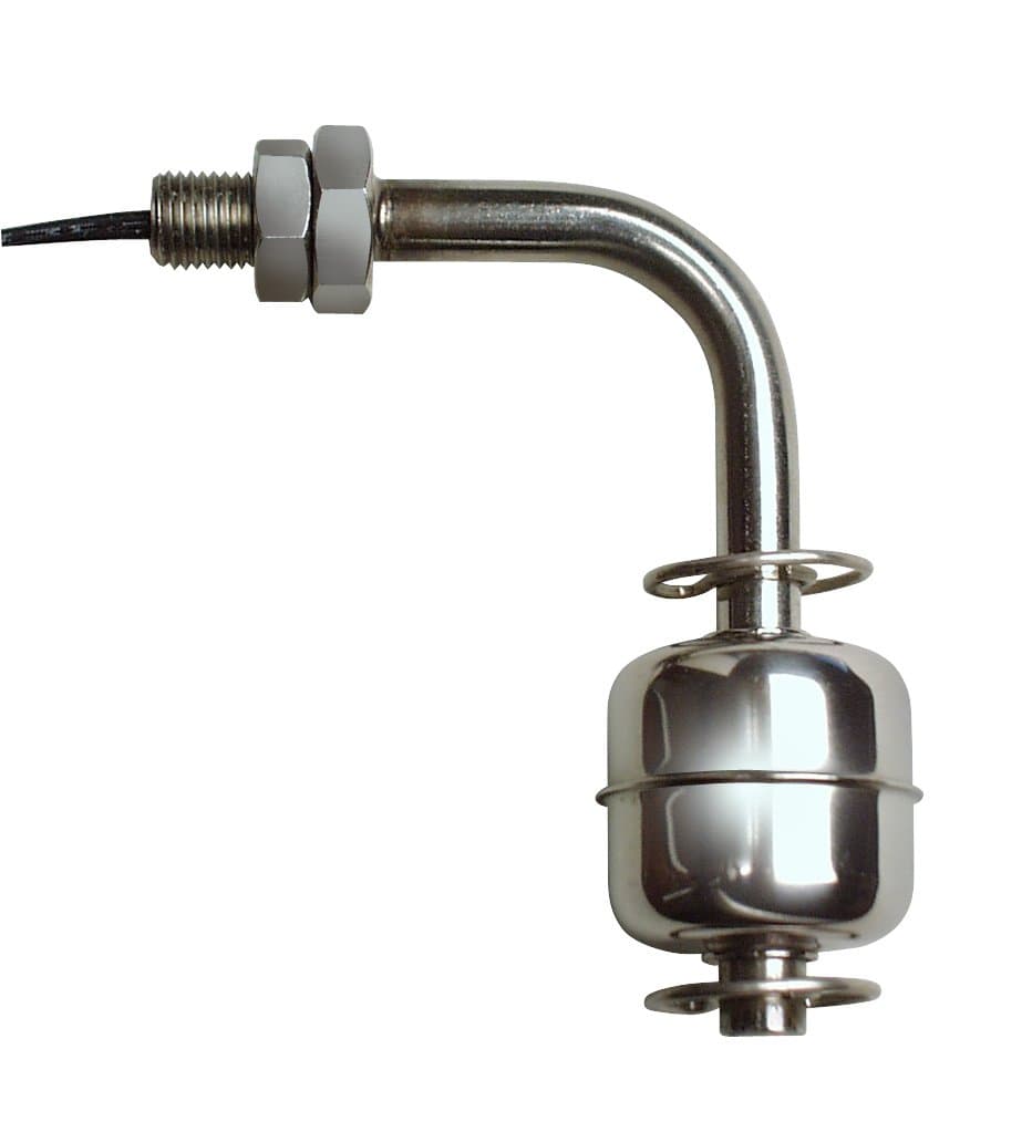 Madison M5010 Liquid Level Sensor, Miniature Side Mount Float Switch, Stainless Steel, 3/8" Bulkhead