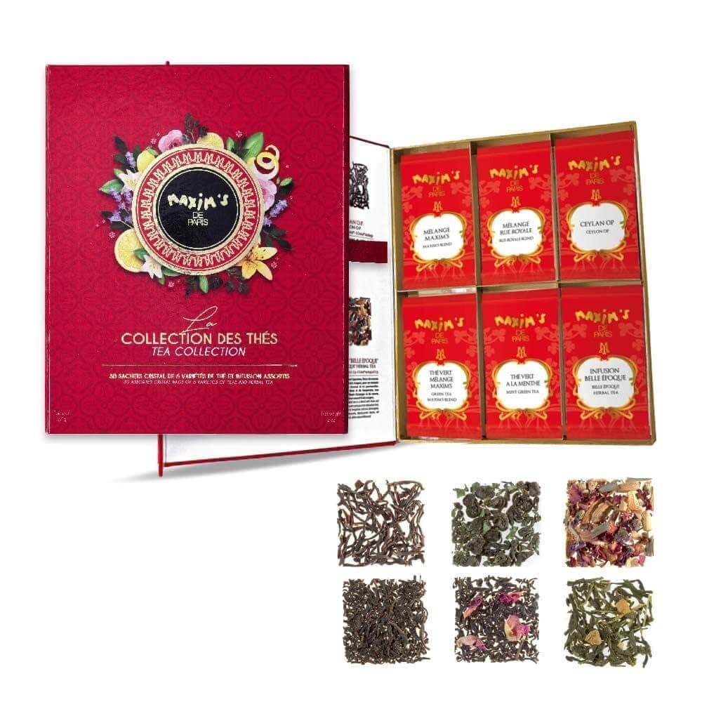 30 Assorted Tea Bags Collection, 57g Gift Box