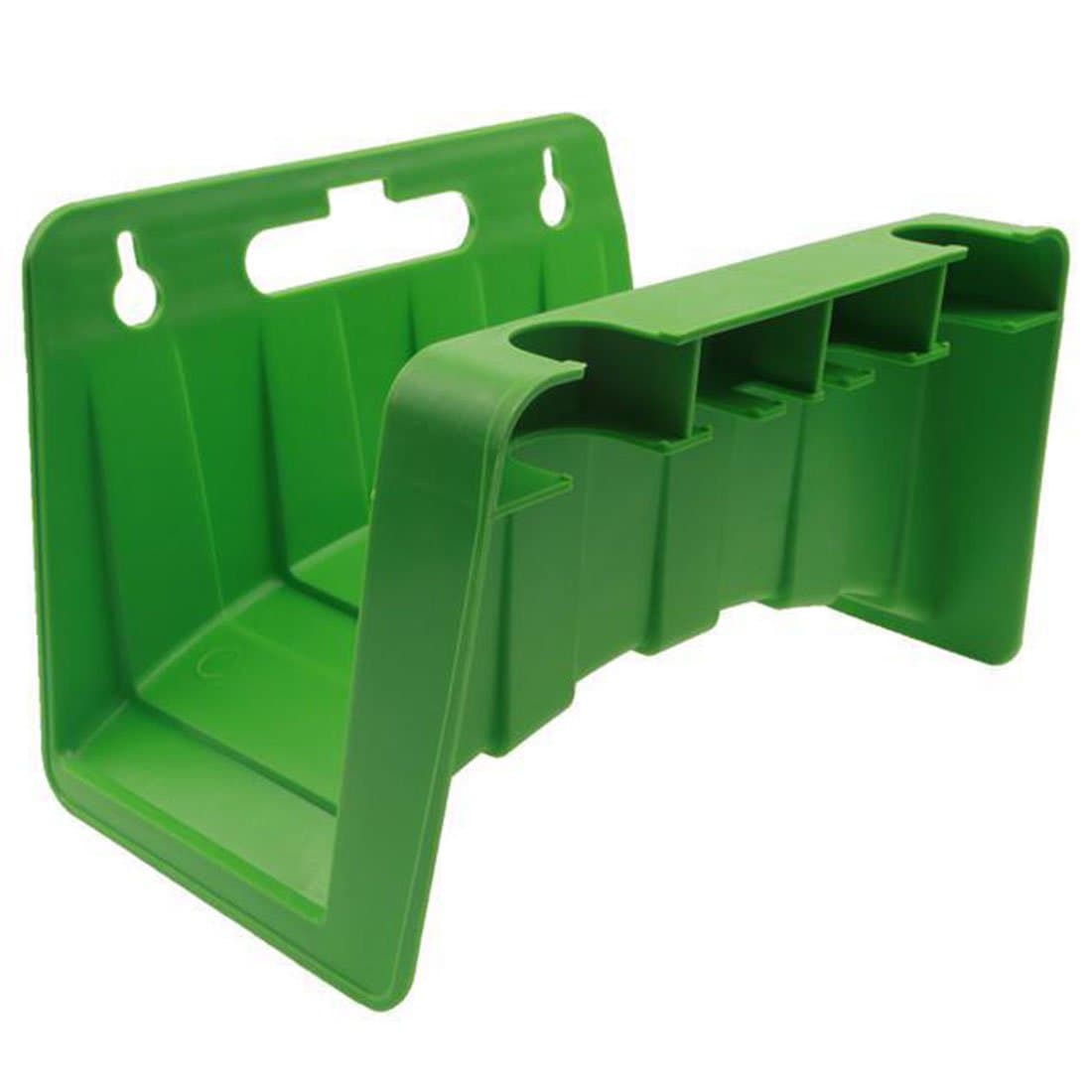 Knocbel Garden Wall Mount Hose Reel Hanger, Solid Durable Hose Holder Tool Storage Hook