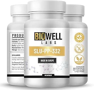SLU PP 332 Capsules | 3RD Party Tested | 250mcg Per Capsule | 60 Count | Research Grade
