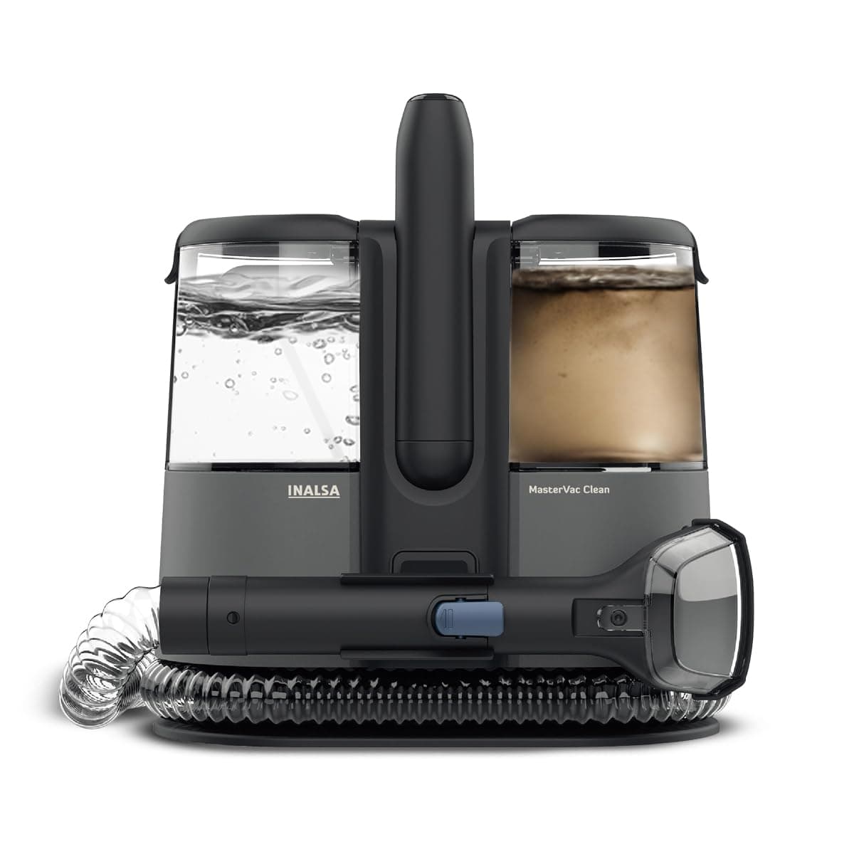 Carpet Cleaner Machine| Upholstery Cleaner 3 in 1 Function|Wet Spot Cleaner & Stain Remover|Portable Carpet and Upholstery Cleaner, with Replacement Heads, Pet Stain Vacuum (MasterVac Clean)