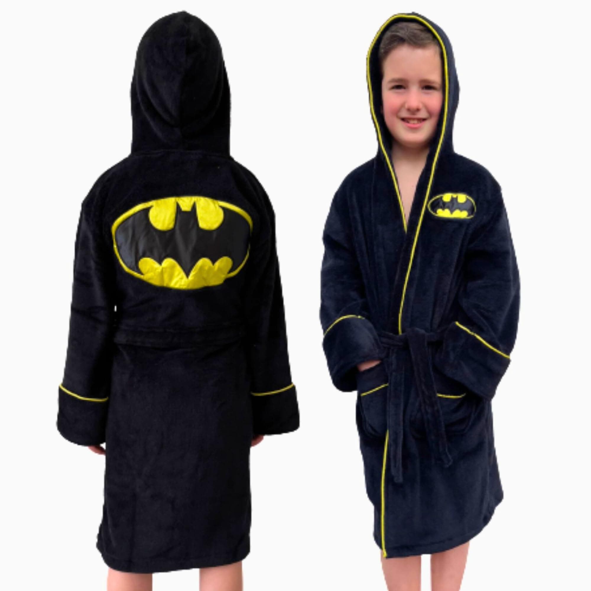DC Comics Boys Batman Dressing Gown | Kids Bathrobe
