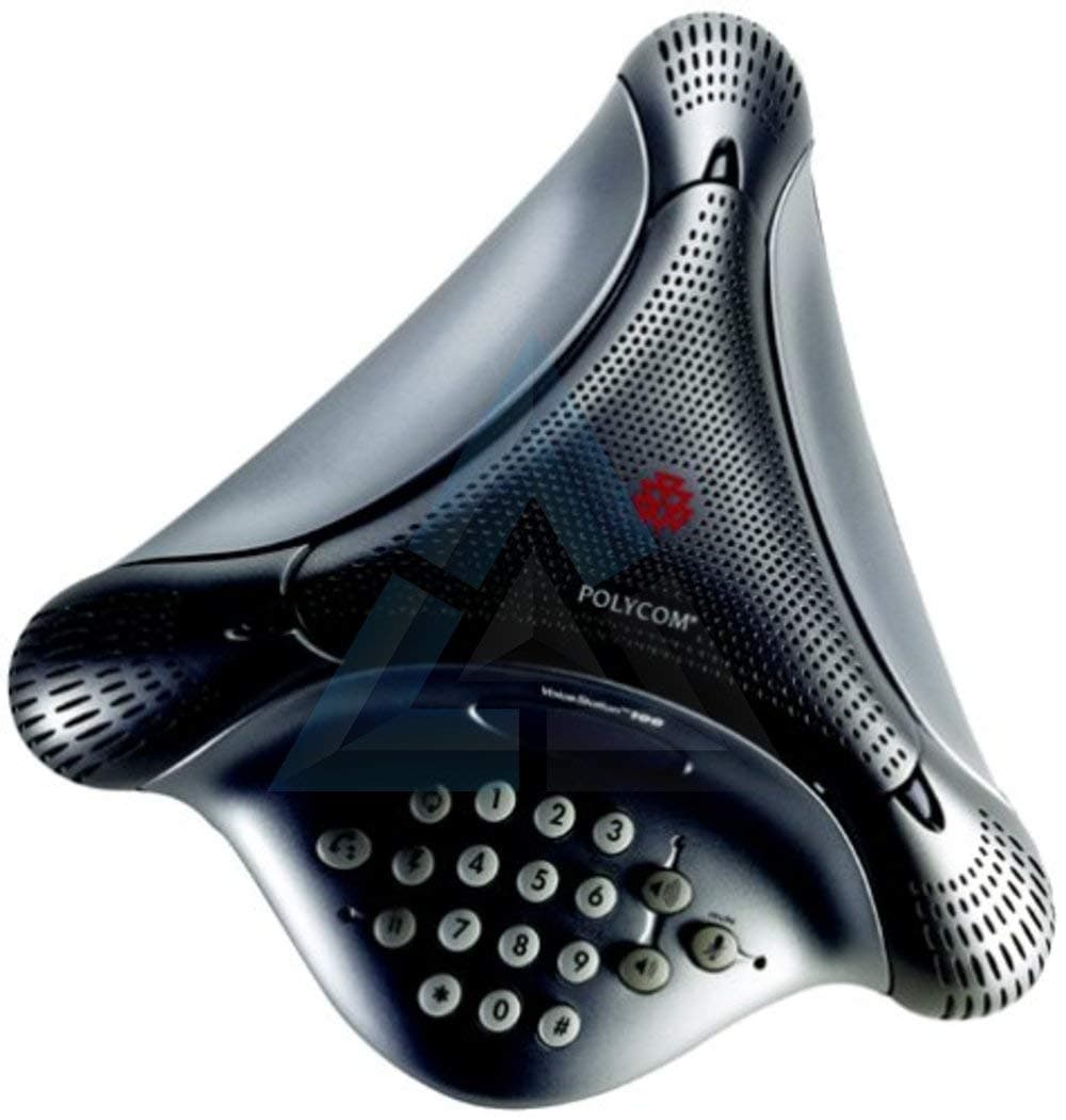 Polycom voice station 100 audio conference phone silver