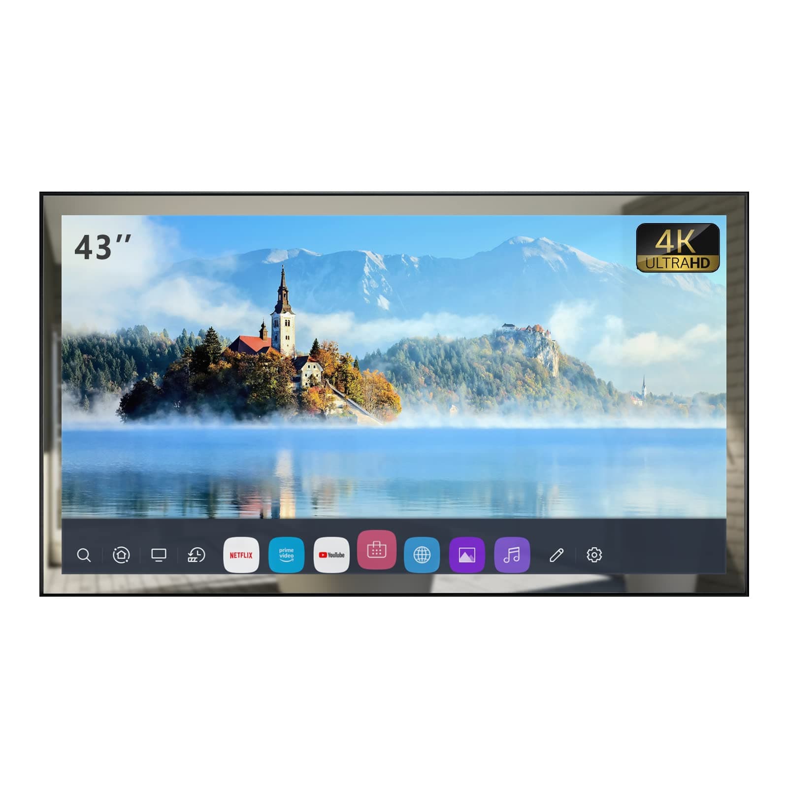 elecsung 43 inches mirror TV