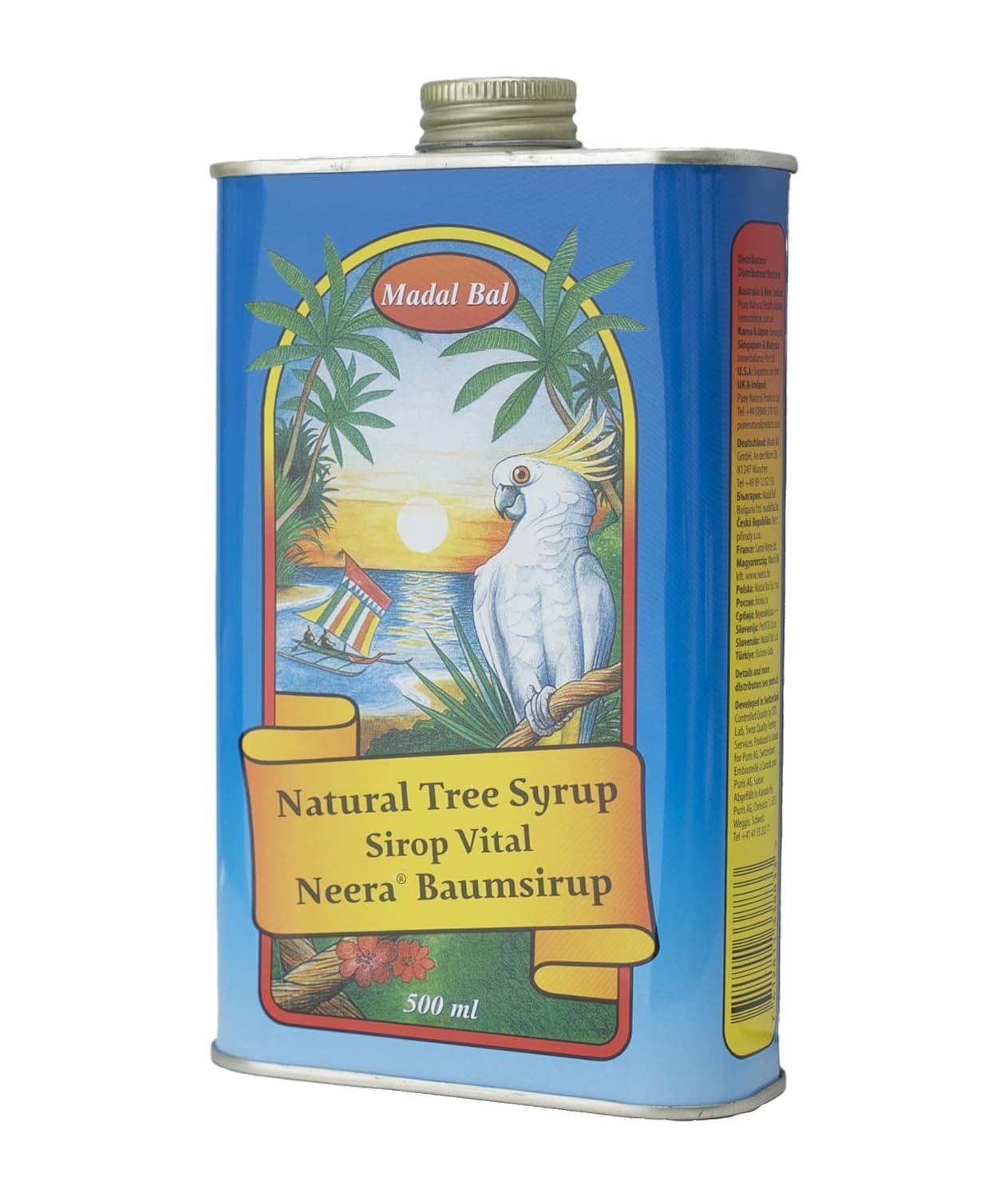 Madal Bal Natural Tree Syrup Tin, 1000 ml