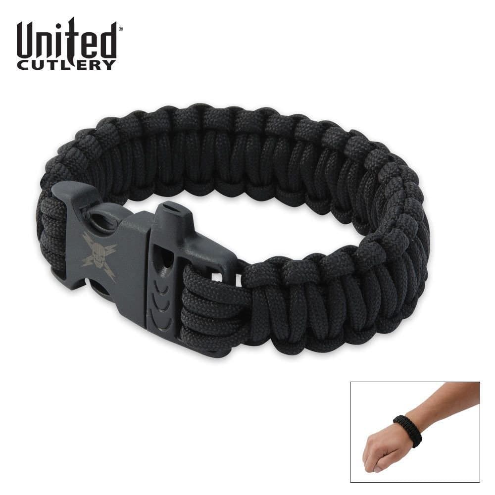 Elite Forces Paracord Bracelet With Whistle
