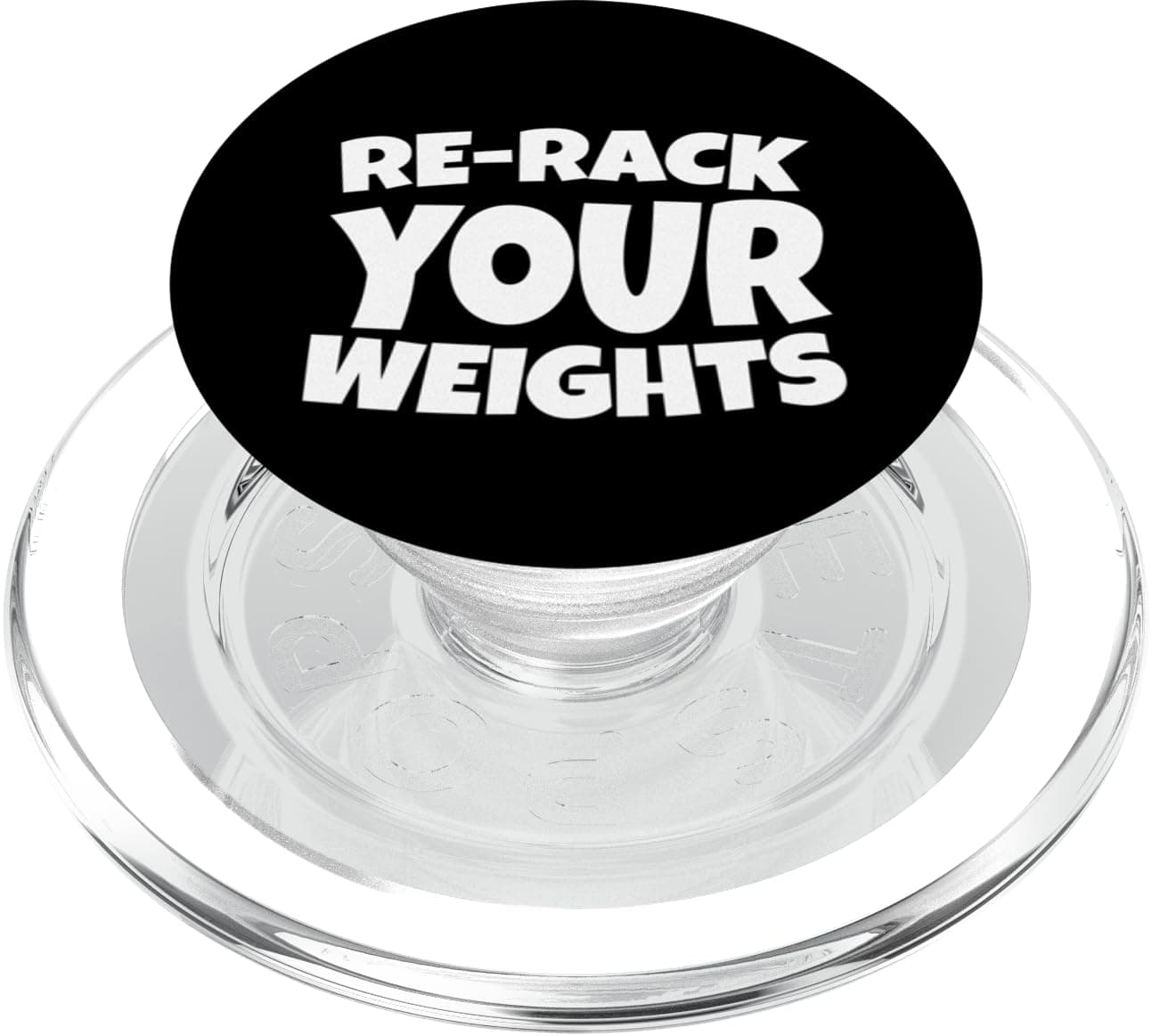 Re-rack Your Weights PopSockets PopGrip for MagSafe