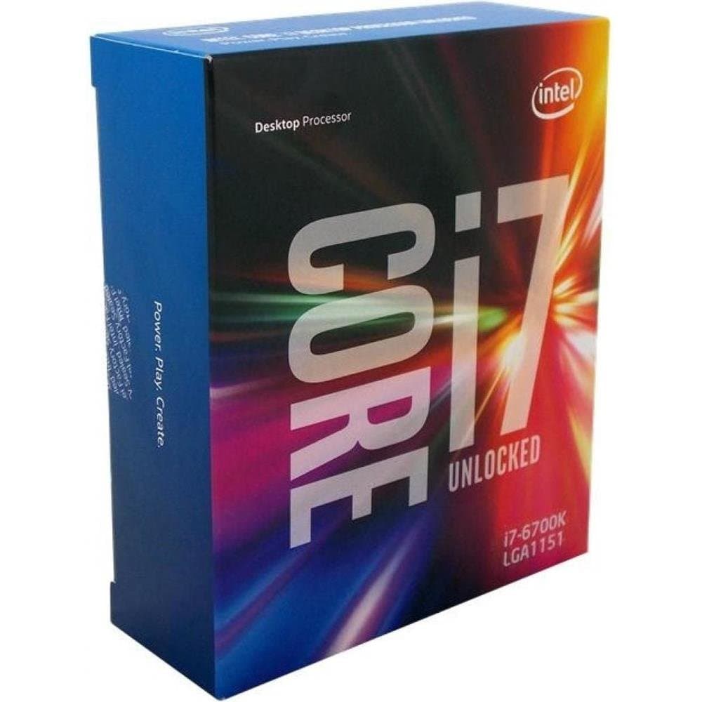 Intel Core i7 6700K Processor (4 GHz, 4 Core, 8 Threads, 8 MB cache, LGA1151 Socket Box)