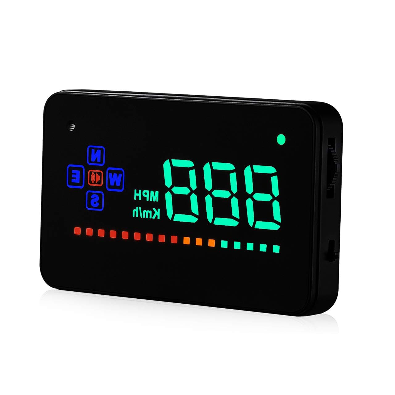 Head Up Display ACBungji HUD Interface GPS Image Reflector Plug 3.5”Screen KM/h Speeding Warning(Reflective Film and Non-slip Mat Included)