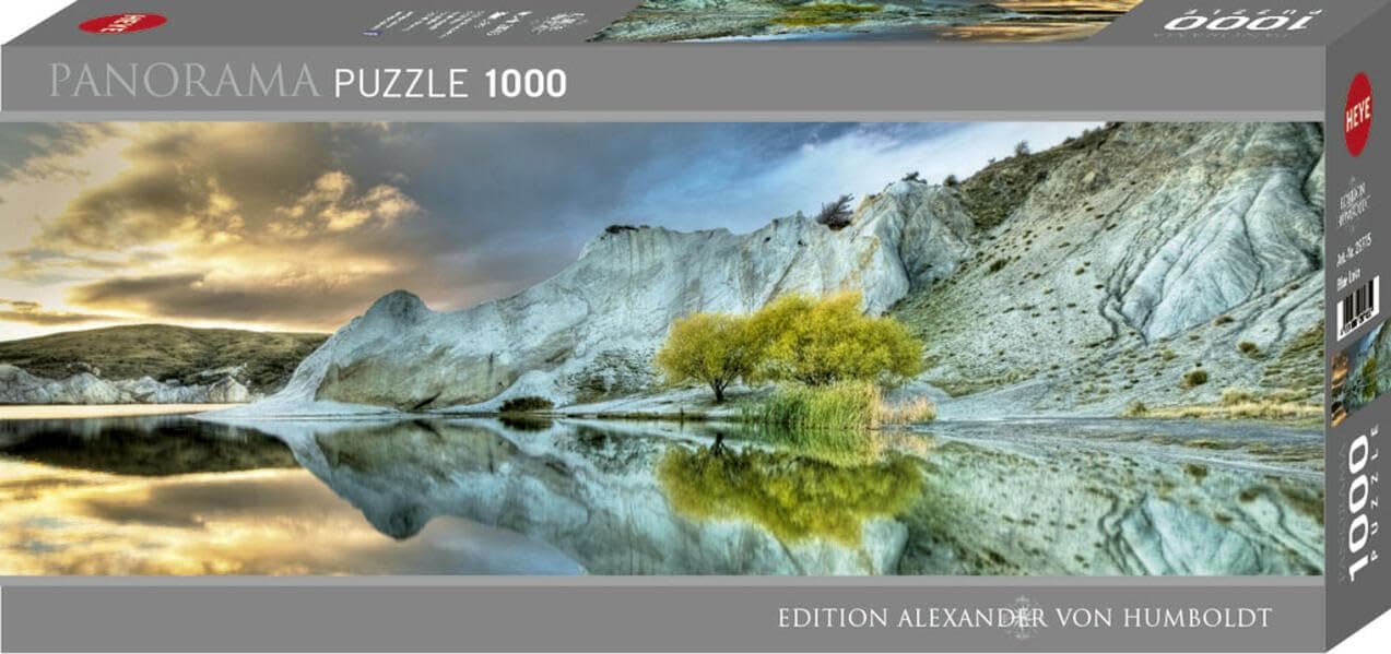 Blue Lake Panorama Puzzles (1000-Piece, Multi-Colour)