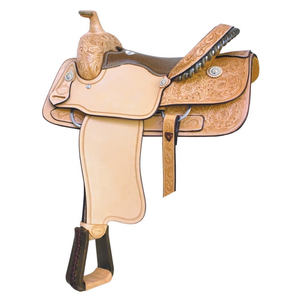 Billy Cook Saddlery Motes Floral Roper Saddle