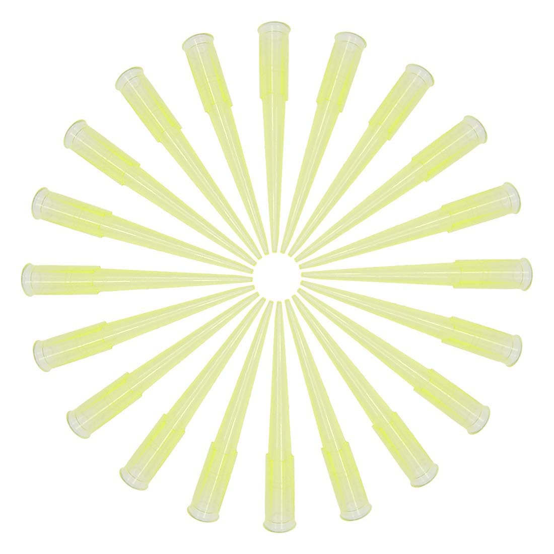 1000pcs 200ul Laboratory Pipette Tips Lab Plastic Liquid Micropipette Tips Yellow