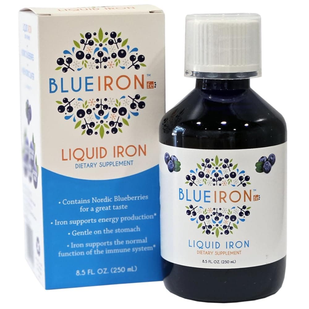 Liquid Iron Supplement with Nordic Blueberries